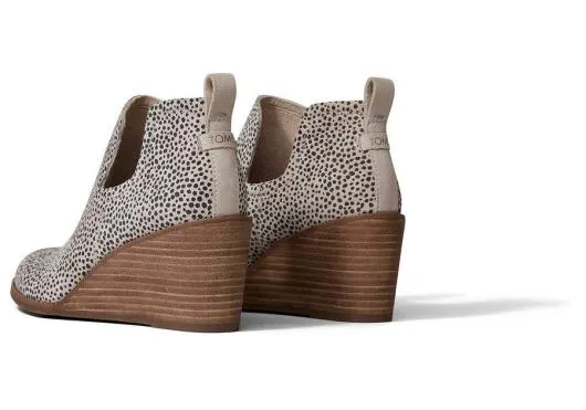 Women WomenKallie Wedge Bootie Macadamia TOMS Exclusives