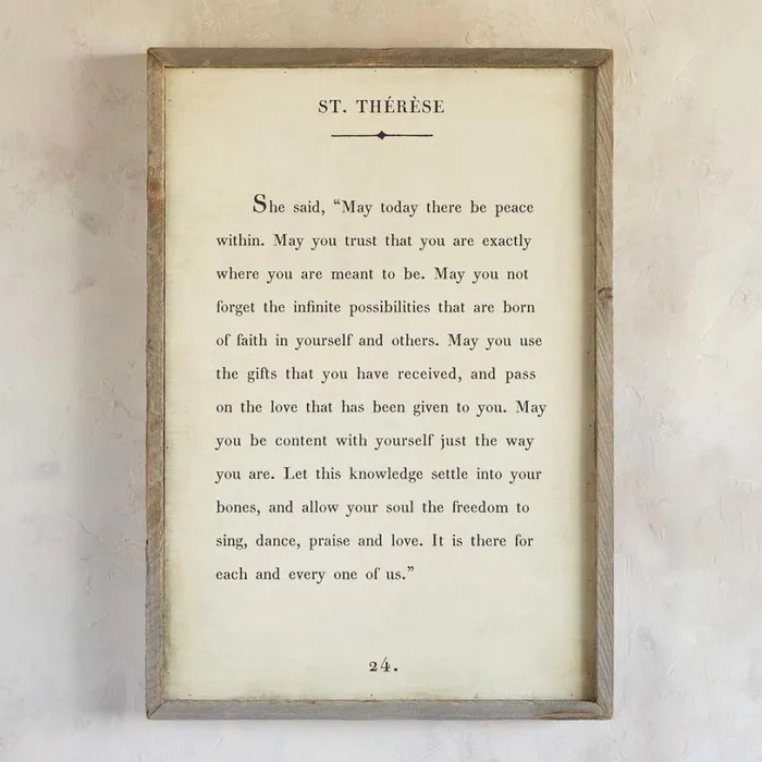 Women Words Of Wisdom Print By St Therese Sundance Catalog Decor
