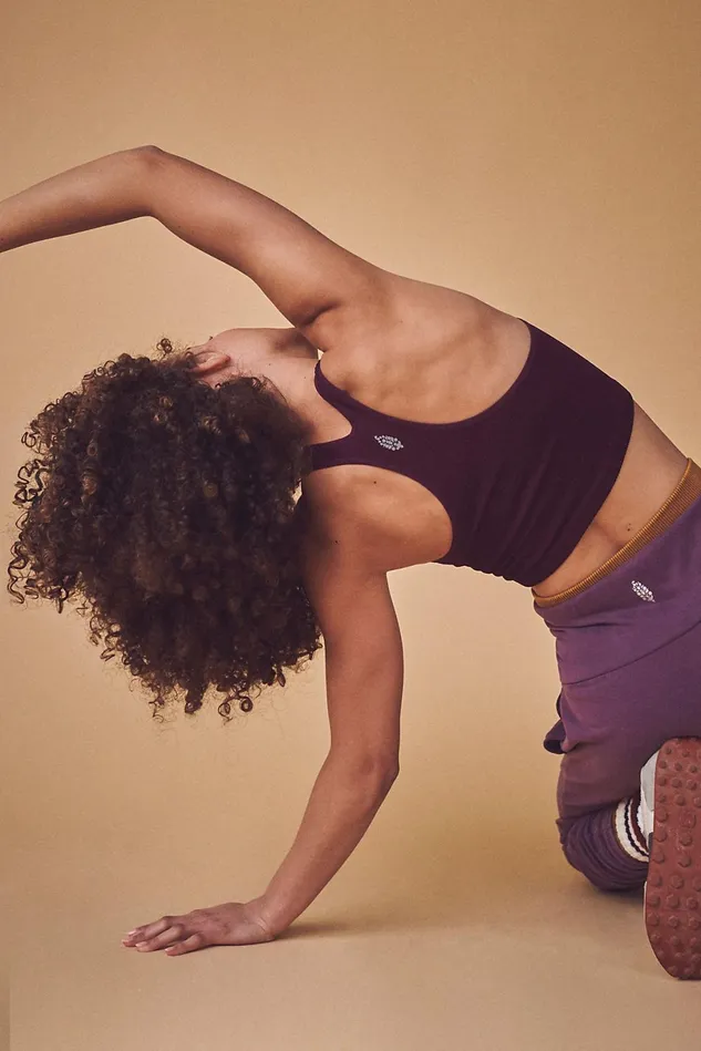 Women Workout Tops Free People Free Throw Crop Lilac Wine