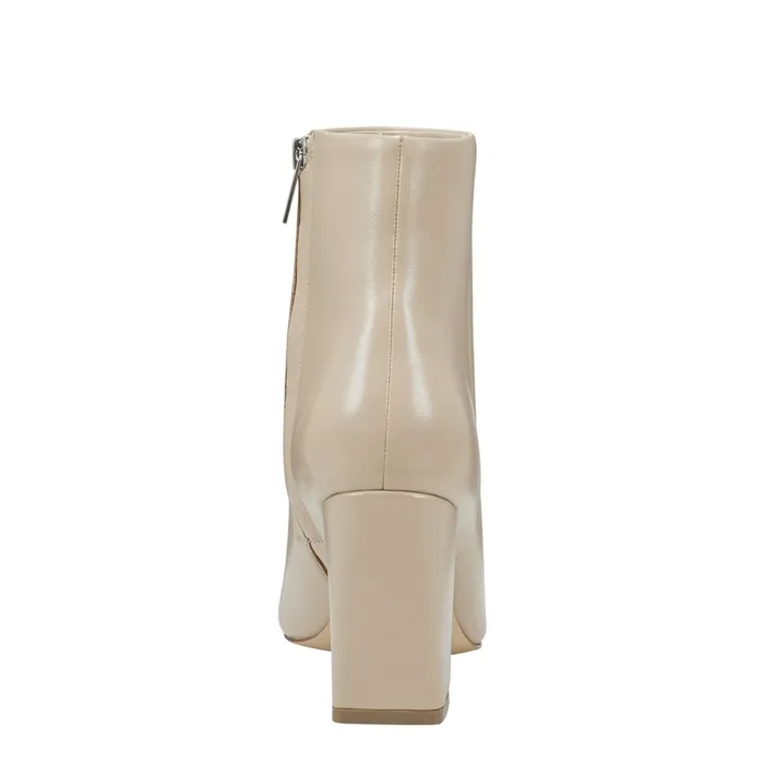 Women Yanara Heeled Bootie Natural Leather Marc Fisher Boots and Booties