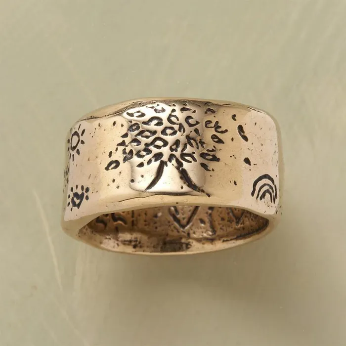 Women Yellow Gold Strength Ring Sundance Catalog Rings