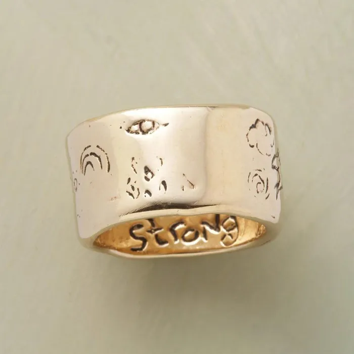Women Yellow Gold Strength Ring Sundance Catalog Rings Women Yellow Gold Strength Ring Sundance Catalog Rings