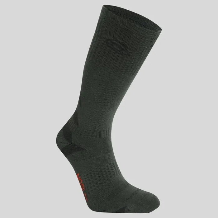 WomensEquipment Socks Craghoppers Unisex Insect Repellent Adventure Socks Black Pepper Black