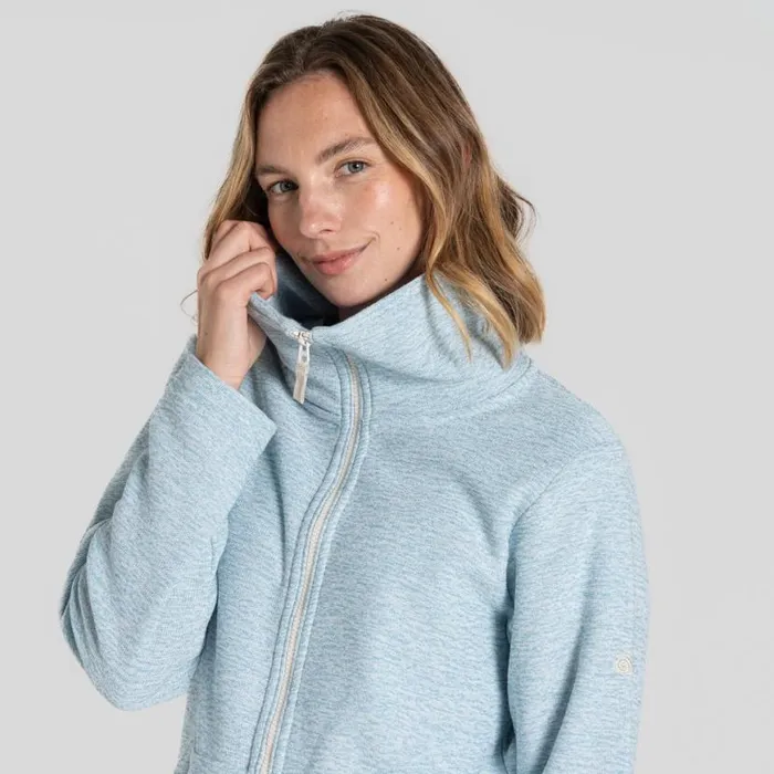 Womens Full Zip Fleece Craghoppers Aio Full Zip Fleece Sky Blue Womens Full Zip Fleece Craghoppers Aio Full Zip Fleece Sky Blue