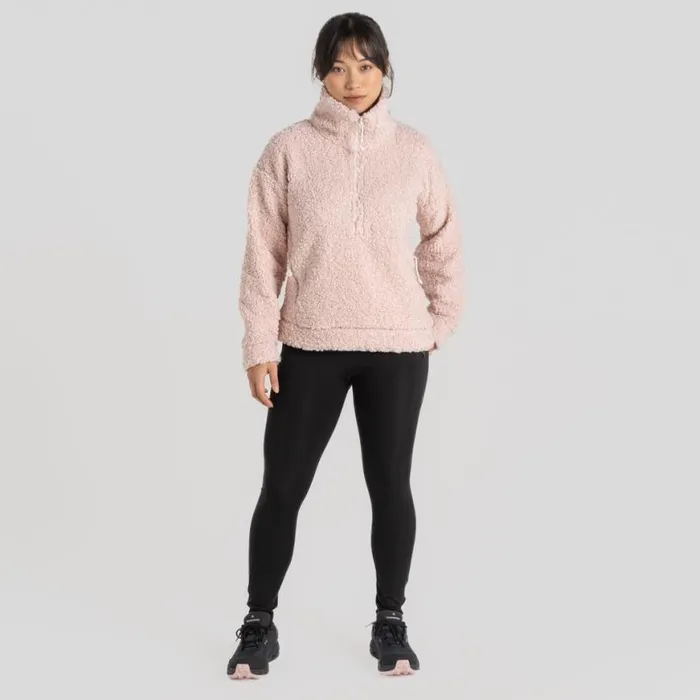 Womens Half Zip Fleece Craghoppers Ciara Half Zip Fleece Pink Dusk Womens Half Zip Fleece Craghoppers Ciara Half Zip Fleece Pink Dusk