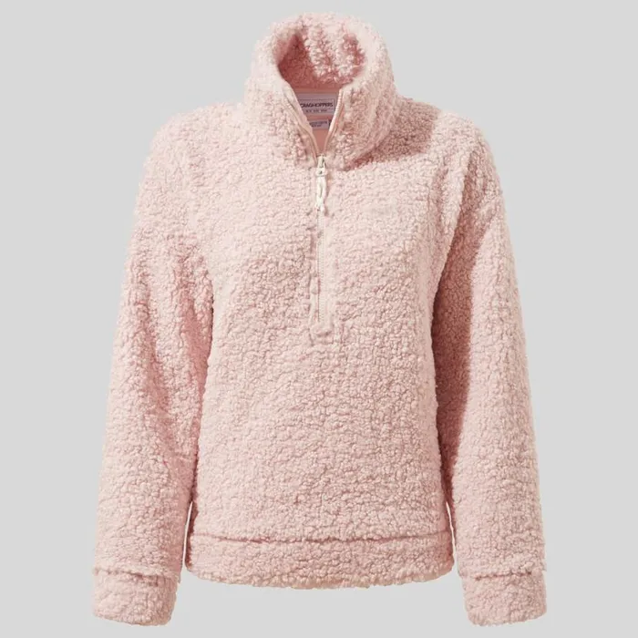 Womens Half Zip Fleece Craghoppers Ciara Half Zip Fleece Pink Dusk Womens Half Zip Fleece Craghoppers Ciara Half Zip Fleece Pink Dusk