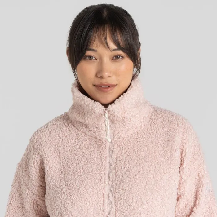 Womens Half Zip Fleece Craghoppers Ciara Half Zip Fleece Pink Dusk Womens Half Zip Fleece Craghoppers Ciara Half Zip Fleece Pink Dusk