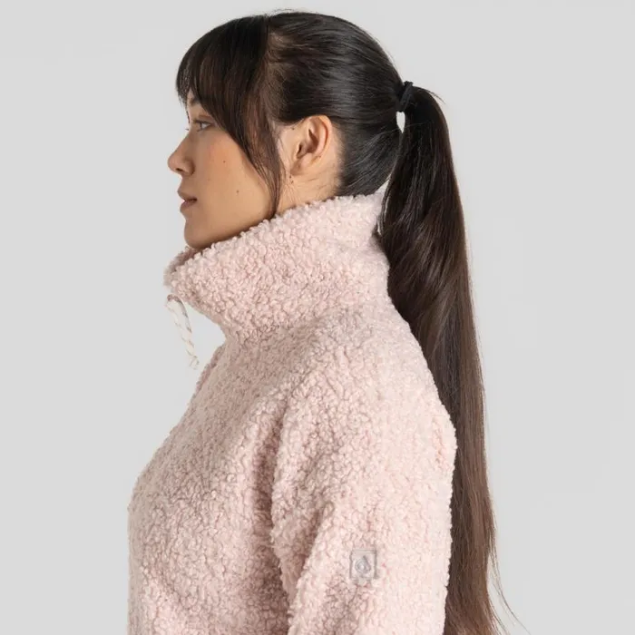 Womens Half Zip Fleece Craghoppers Ciara Half Zip Fleece Pink Dusk Womens Half Zip Fleece Craghoppers Ciara Half Zip Fleece Pink Dusk