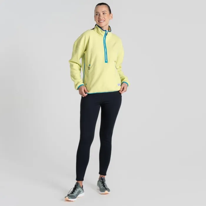 Womens Half Zip Fleece Craghoppers CO2 Renu Half Zip Fleece Key Lime Womens Half Zip Fleece Craghoppers CO2 Renu Half Zip Fleece Key Lime