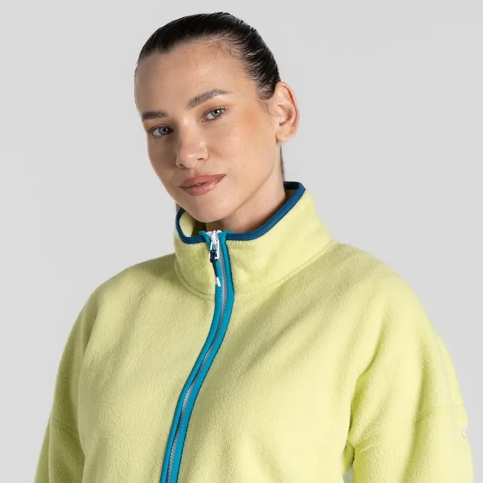Womens Half Zip Fleece Craghoppers CO2 Renu Half Zip Fleece Key Lime Womens Half Zip Fleece Craghoppers CO2 Renu Half Zip Fleece Key Lime