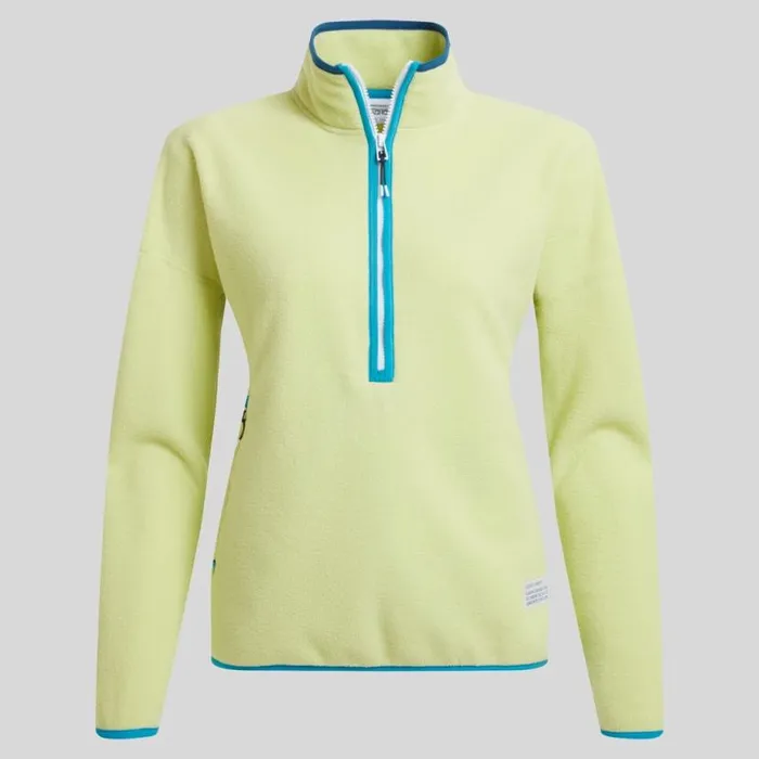 Womens Half Zip Fleece Craghoppers CO2 Renu Half Zip Fleece Key Lime Womens Half Zip Fleece Craghoppers CO2 Renu Half Zip Fleece Key Lime