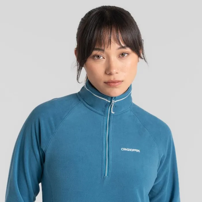Womens Half Zip Fleece Craghoppers Miska VI Half Zip Fleece Tay Blue Womens Half Zip Fleece Craghoppers Miska VI Half Zip Fleece Tay Blue