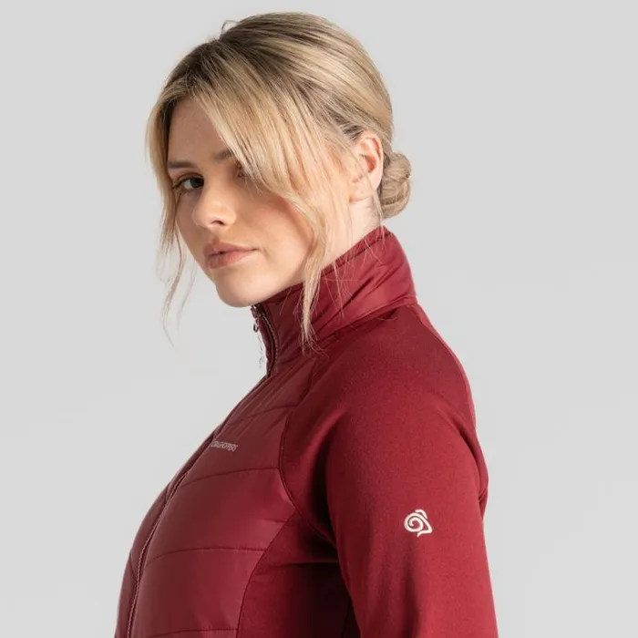 Womens Insulated Jackets Craghoppers Carmela Hybrid Jacket Mulberry Jam Womens Insulated Jackets Craghoppers Carmela Hybrid Jacket Mulberry Jam
