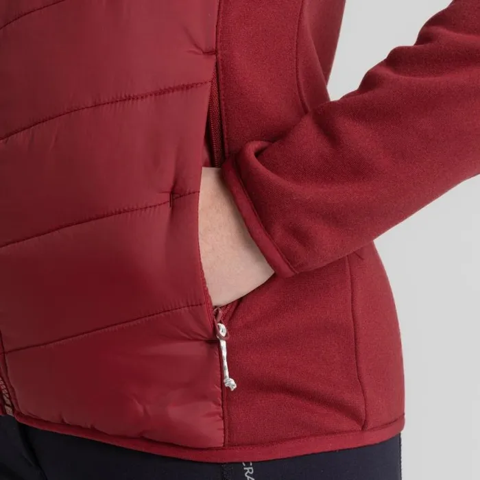 Womens Insulated Jackets Craghoppers Carmela Hybrid Jacket Mulberry Jam Womens Insulated Jackets Craghoppers Carmela Hybrid Jacket Mulberry Jam