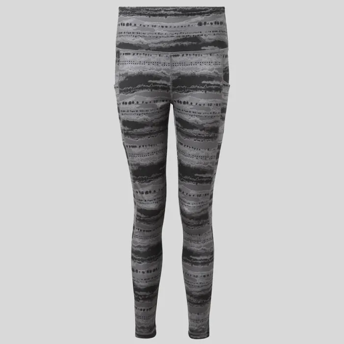 Womens Leggings Craghoppers Kiwi Legging Charcoal Print Womens Leggings Craghoppers Kiwi Legging Charcoal Print