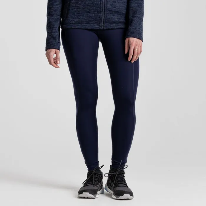 Womens Leggings Craghoppers Kiwi Pro Leggings Blue Navy