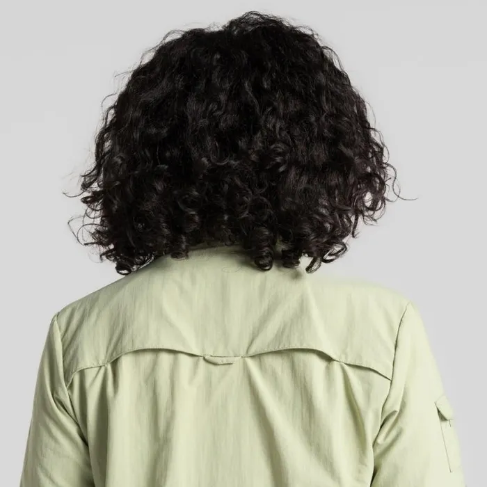 Womens Long Sleeve Craghoppers NosiLife Adventure Long Sleeved Shirt III Bud Green Womens Long Sleeve Craghoppers NosiLife Adventure Long Sleeved Shirt III Bud Green
