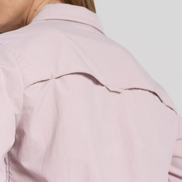 Womens Long Sleeve Craghoppers NosiLife Adventure Long Sleeved Shirt III Dusky Carnation Womens Long Sleeve Craghoppers NosiLife Adventure Long Sleeved Shirt III Dusky Carnation