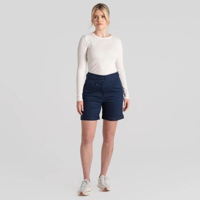 Womens Shorts Craghoppers Araby Short Blue Navy Womens Shorts Craghoppers Araby Short Blue Navy