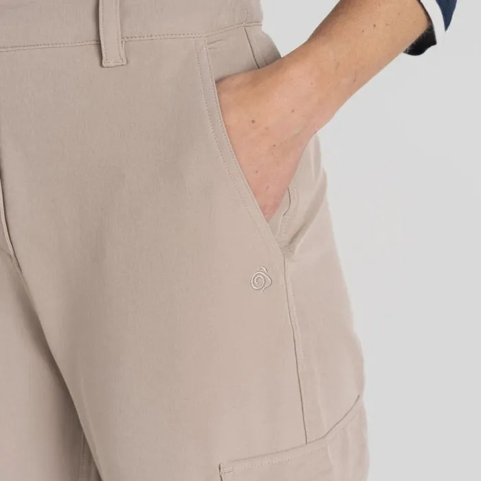 Womens Walking Trousers Craghoppers CO2 Renu Florence Trouser Soft Mushroom Womens Walking Trousers Craghoppers CO2 Renu Florence Trouser Soft Mushroom