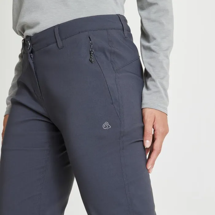 Womens Walking Trousers Craghoppers Kiwi Pro II Winter Lined Trousers Graphite