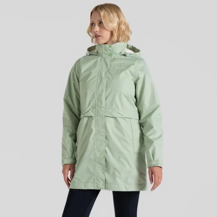 Womens Waterproof Jackets Craghoppers Ana Waterproof Jacket Bud Green