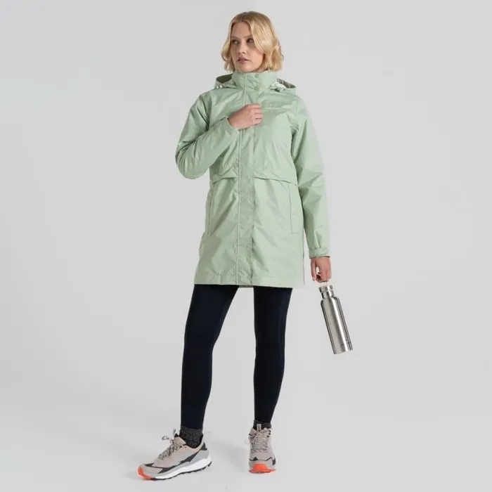 Womens Waterproof Jackets Craghoppers Ana Waterproof Jacket Bud Green Womens Waterproof Jackets Craghoppers Ana Waterproof Jacket Bud Green