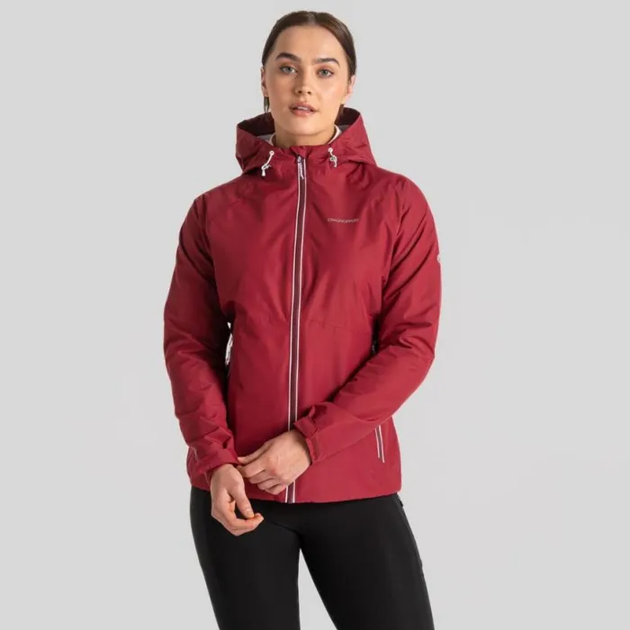 Womens Waterproof Jackets Craghoppers Brielle Waterproof Jacket Mulberry Jam