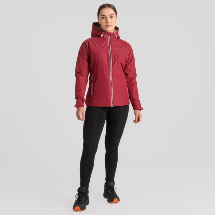 Womens Waterproof Jackets Craghoppers Brielle Waterproof Jacket Mulberry Jam