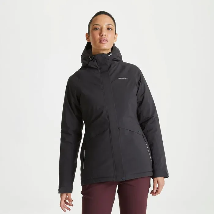 Womens Waterproof Jackets Craghoppers Ellis Thermic GORETEX Jacket Charcoal