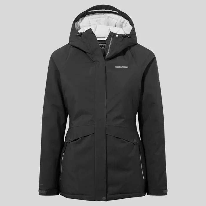 Womens Waterproof Jackets Craghoppers Ellis Thermic GORETEX Jacket Charcoal Womens Waterproof Jackets Craghoppers Ellis Thermic GORETEX Jacket Charcoal
