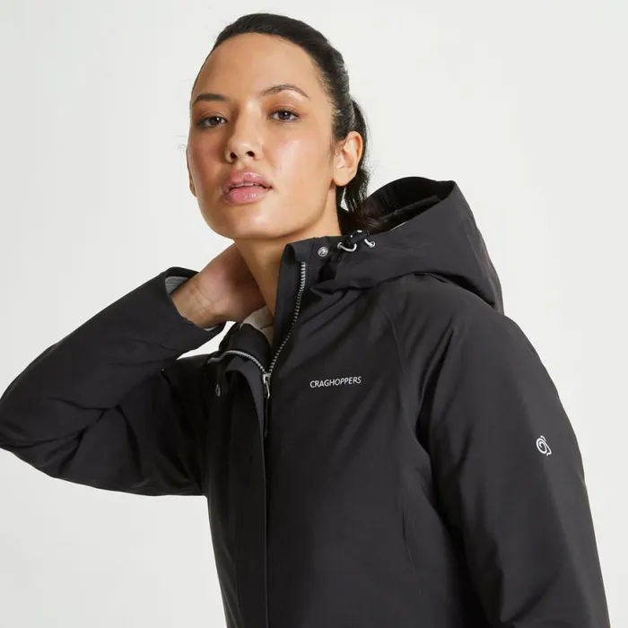 Womens Waterproof Jackets Craghoppers Ellis Thermic GORETEX Jacket Charcoal Womens Waterproof Jackets Craghoppers Ellis Thermic GORETEX Jacket Charcoal