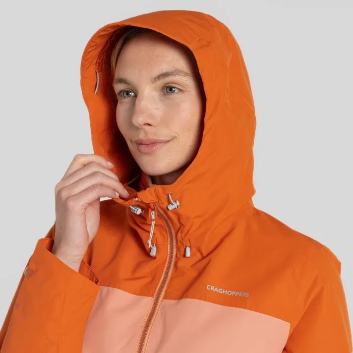 Womens Waterproof Jackets Craghoppers Kora Waterproof Jacket Spice Clay Fresh Beige Womens Waterproof Jackets Craghoppers Kora Waterproof Jacket Spice Clay Fresh Beige