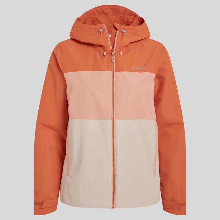 Womens Waterproof Jackets Craghoppers Kora Waterproof Jacket Spice Clay Fresh Beige Womens Waterproof Jackets Craghoppers Kora Waterproof Jacket Spice Clay Fresh Beige