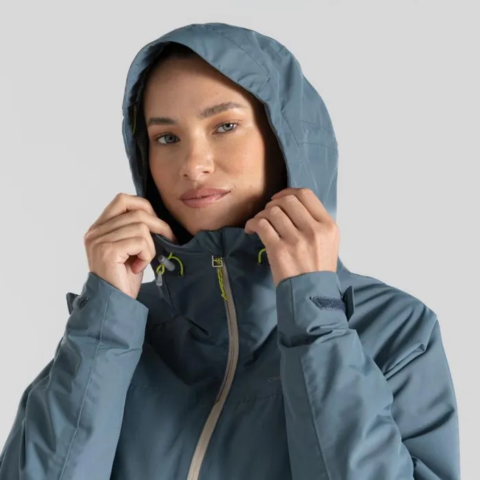 Womens Waterproof Jackets Craghoppers Vanth Waterproof Jacket Storm Grey Womens Waterproof Jackets Craghoppers Vanth Waterproof Jacket Storm Grey