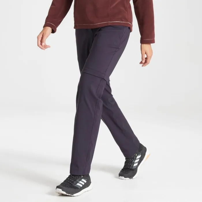 Womens Zip Off Trousers Craghoppers Kiwi Pro II Convertible Trousers Dark Navy Womens Zip Off Trousers Craghoppers Kiwi Pro II Convertible Trousers Dark Navy
