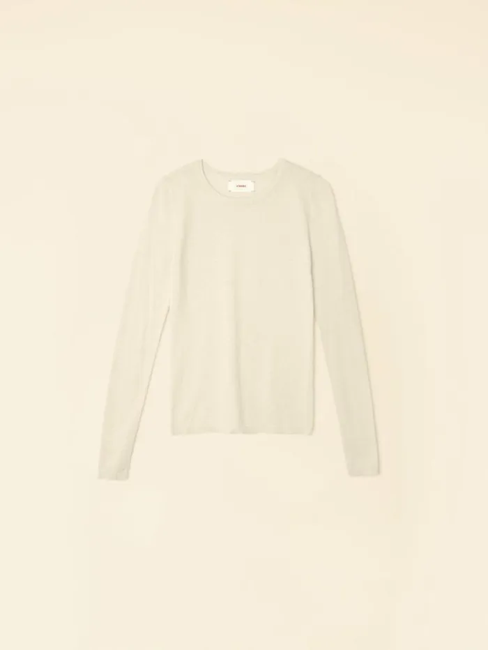 Xirena Cream Crewe Sweater Women Sweaters and Jackets
