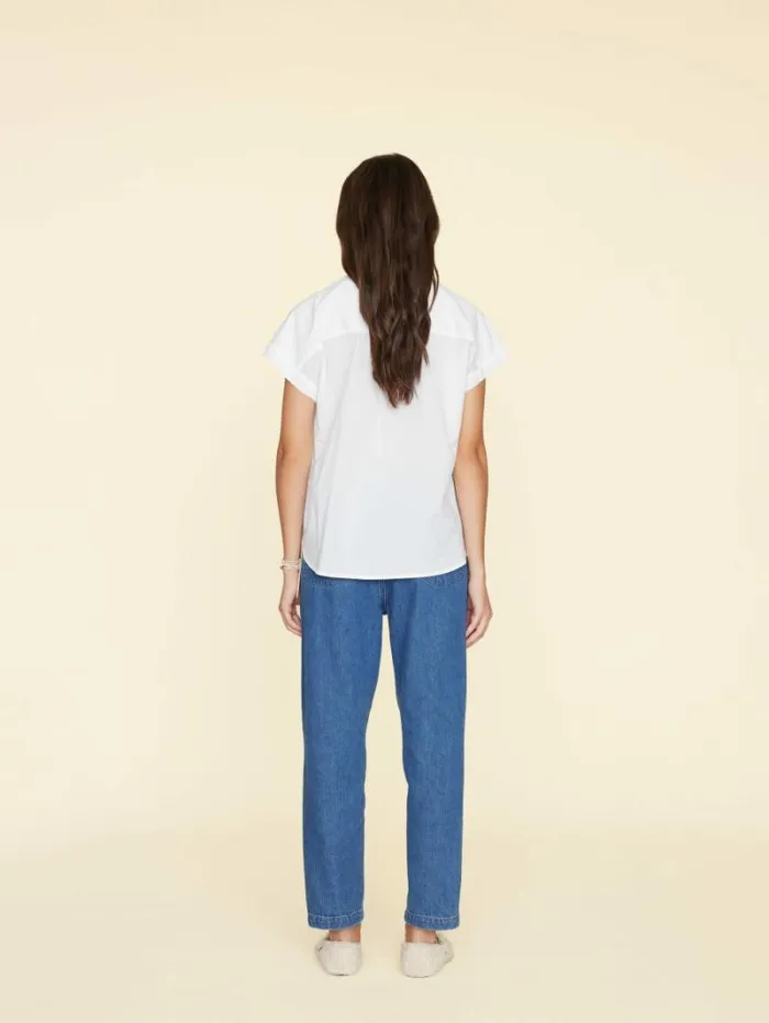 Xirena Deep Indigo Mercer Denim Pant Women Pants and Jumpsuits
