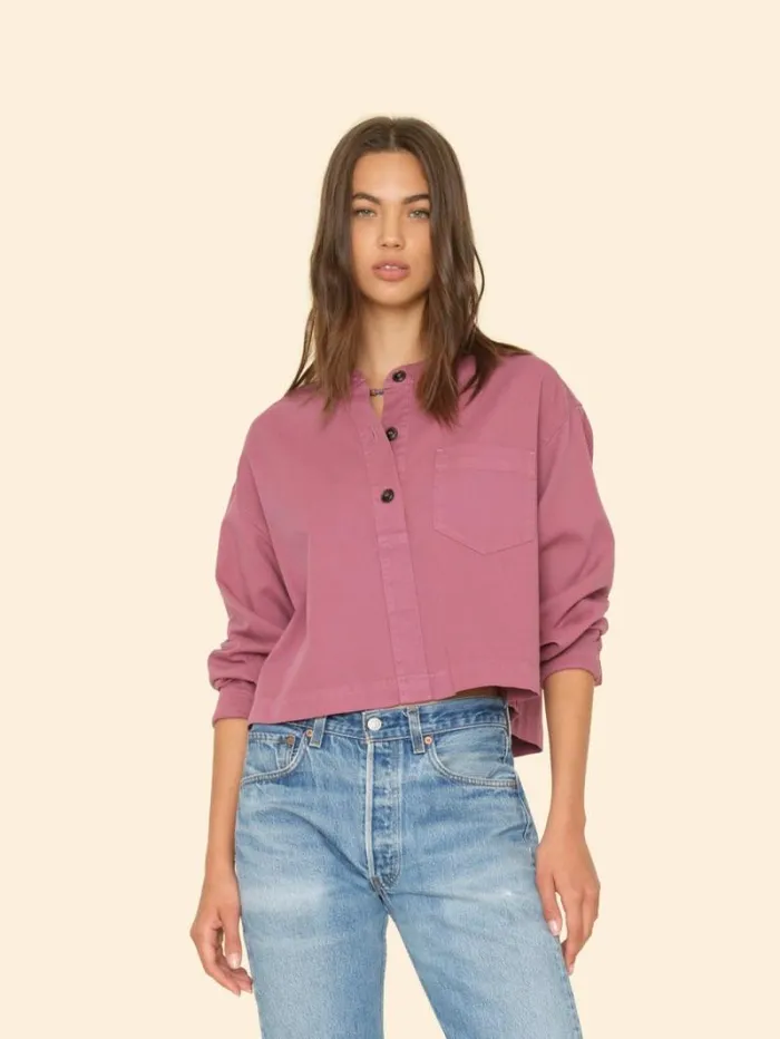 Xirena Rosewood Nicky Twill Top Women Tops