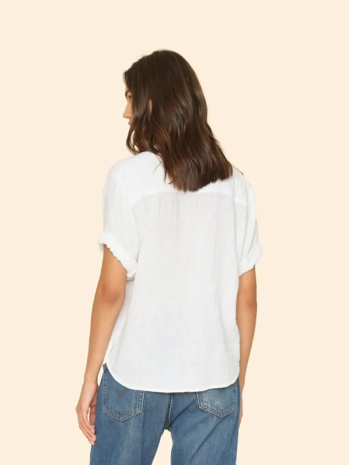 Xirena White Cruz Top Women Tops