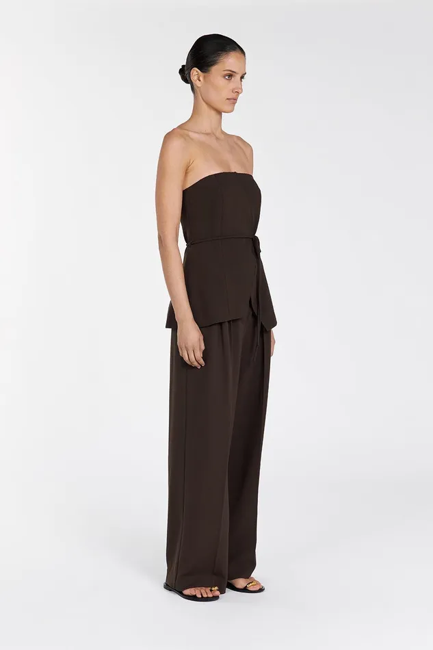 ZENDAYA BITTER CHOC PANT Women DISSH Pants
