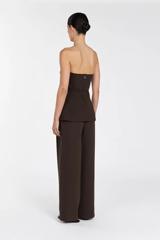 ZENDAYA BITTER CHOC PANT Women DISSH Pants